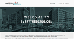 Desktop Screenshot of everythingtogo.com